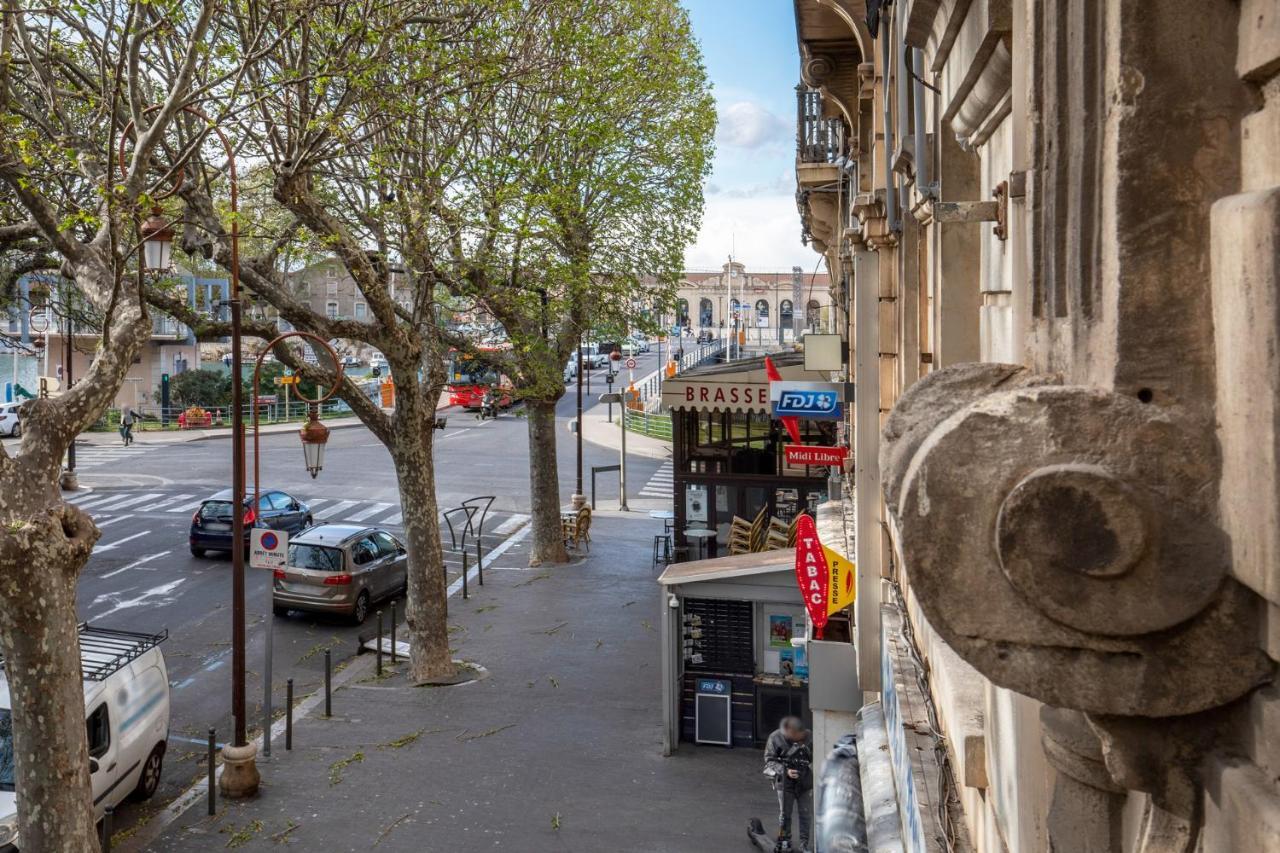 Le Victor Hugo -Centre Ville -1 Mn De La Gare Сет Экстерьер фото